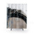 Neutral Abstract Shower Curtains