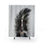 Colorful Skunk Shower Curtain