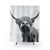 Rustic Highland Cow Shower Curtain