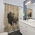 American Buffalo Plains Bison Shower Curtain