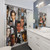 Johnny Depp Collage Shower Curtain