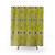 Chartreuse Damask Shower Curtains for Classic Bathroom Decor
