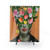 Frida Floral (Orange) Shower Curtains - Colorful, Feminine Design