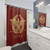 Roman Empire Emblem Shower Curtain