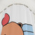 Cute bear and panda shower curtain design