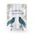 Colorful Three Little Birds Shower Curtain