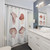 Whimsical mushroom shower curtains for an enchanting bathroom