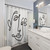 FACE Abstract Shower Curtains