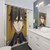 Genshin Impact Zhongli Character Shower Curtain