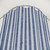 Classic Thin White and Blue Striped Shower Curtains