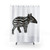 Cute baby tapir shower curtain