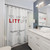 Suits LITT UP! Design Shower Curtains
