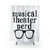 Musical Theater Nerd Shower Curtains