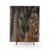 Giraffes Shower Curtain for Safari Bathroom Decor