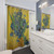 Van Gogh Irises Shower Curtain - Still Life Floral Art
