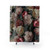 Antique Floral Shower Curtains - Botanical Garden Pattern
