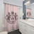 y2k Juicy Couture Crest Shower Curtain