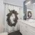 Holiday Wreath Shower Curtain