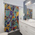Mosaic Spain Gaudi Trencadis Style Shower Curtains