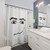 Roblox Man Face Shower Curtains