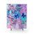 Butterfly Shower Curtains with Japanese Cherry Blossoms