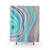 Preppy abstract pastel shower curtains