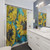 Van Gogh Inspired Sunflower Shower Curtain