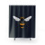 Manchester Bee Worker Bee Symbol Shower Curtains