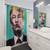 Trump Warhol Pop Art Shower Curtains