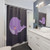 Tinytan Purple Whale Plush Shower Curtains