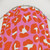 Pink and Orange Leopard Spots Print Pattern Shower Curtains