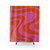 Abstract Retro Pattern Shower Curtains