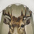 Dapper Deer Portrait Art Shower Curtain