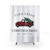 Vintage Truck Christmas Tree Farm Shower Curtains