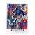 Vibrant Australian Aboriginal Art Shower Curtain