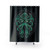 Cthulhu-inspired shower curtain with dark tentacles