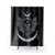 Occult Bat Shower Curtains - Spooky Gothic Bathroom Decor