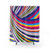 Colorful pride flags shower curtain