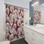 Florence Broadhurst Inspired Red Shower Curtains