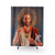 Nicolas Cage Religious Pop Art Shower Curtain