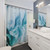 Marble Sandstone Oceanic Shower Curtain