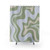 Contemporary Abstract Sage Green Grey Shower Curtains
