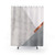 Minimalist Geometric Shower Curtain