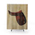 Vintage Horse Saddle Shower Curtains