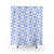Checkered Floral Shower Curtains