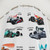 F1 Racing Shower Curtains featuring 2022 Formula 1 cars