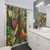 Vintage Tropical Bird Shower Curtain