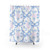 Coquette balletcore pattern shower curtains