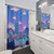 Lavender Town Aesthetic Shower Curtains