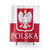 Patriotic Polish Shower Curtains with Polska Flag